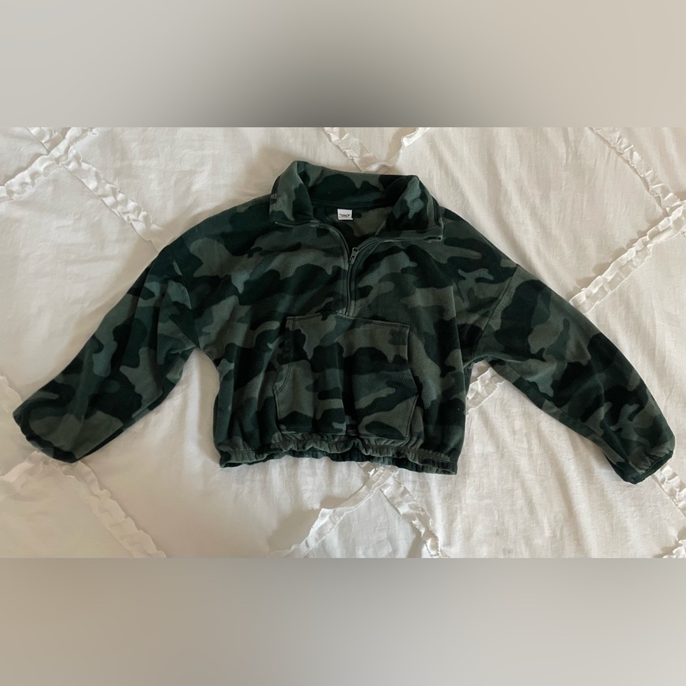 Old Navy Kids Camouflage Jacket - Green